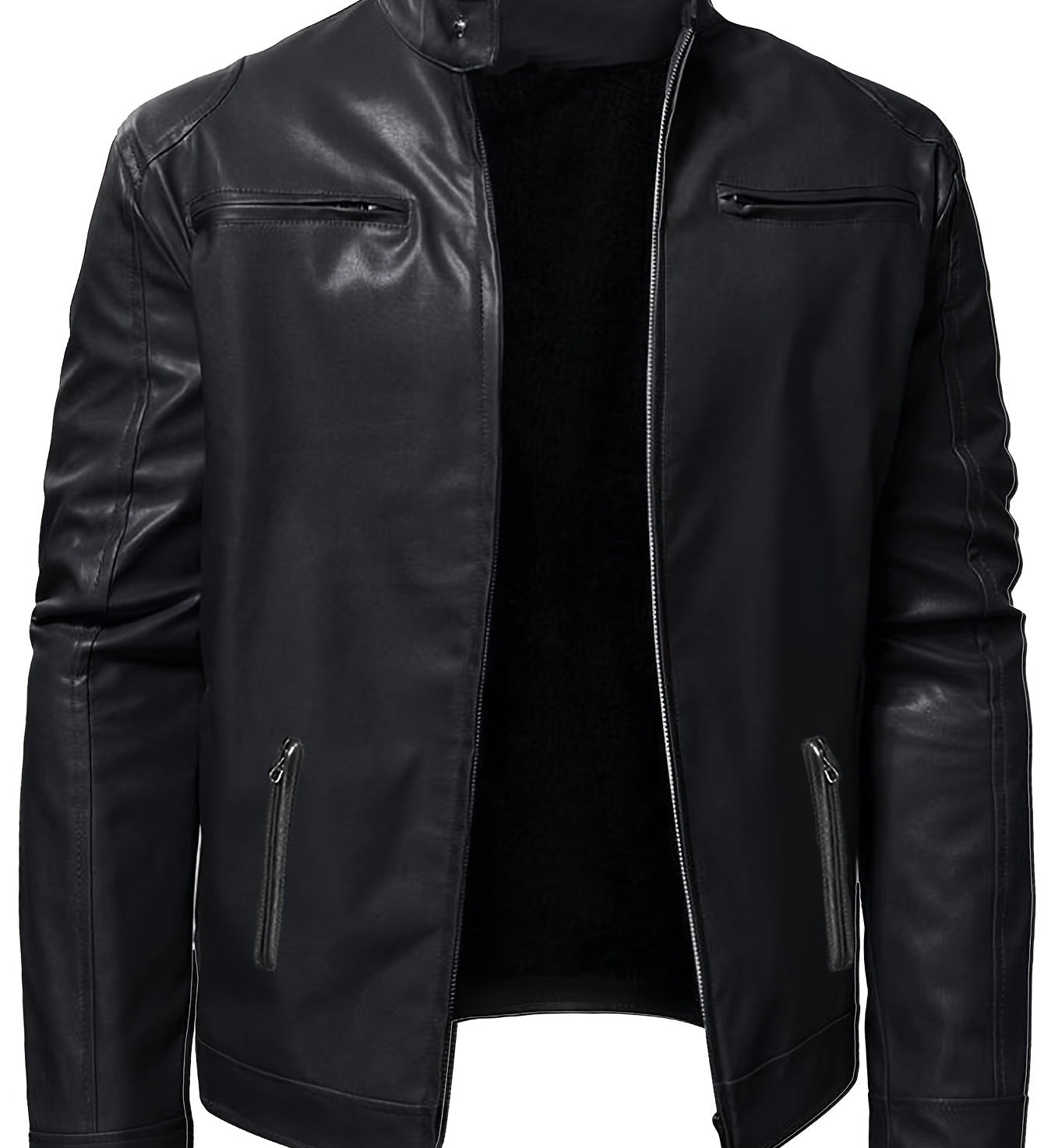 Relaxed Leather Jacket