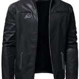 Relaxed Leather Jacket
