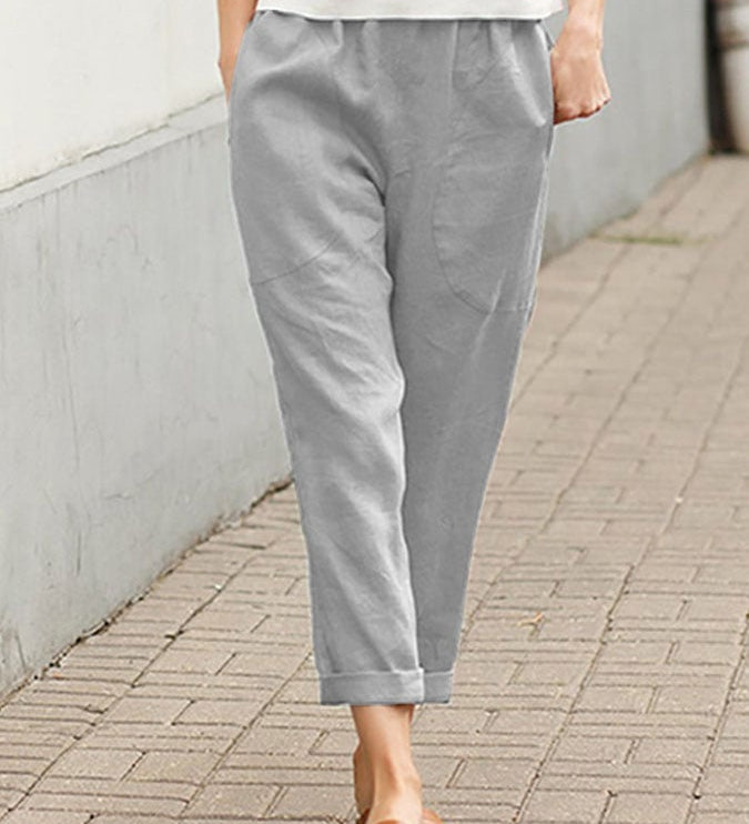 Quinn™ | Elegant Casual Cotton Pants