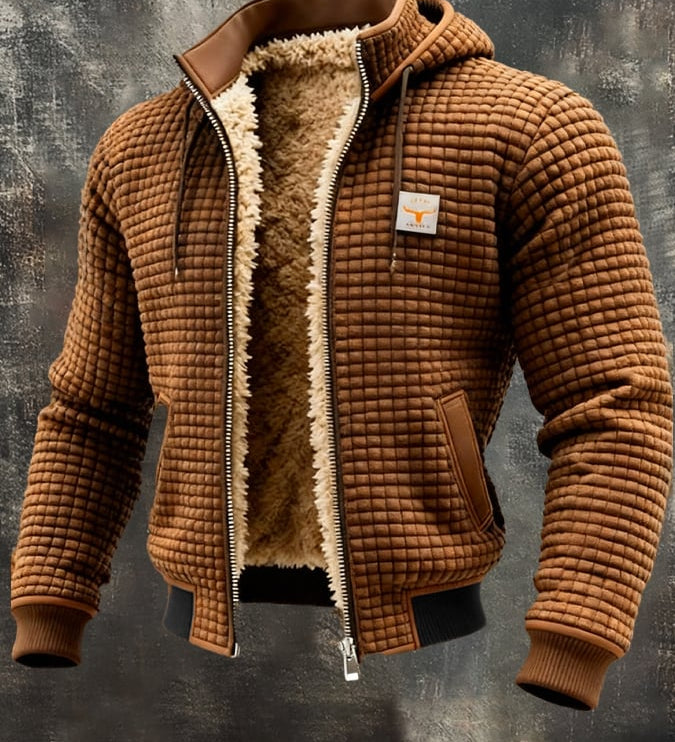 Fleece-Lined Winter Coat