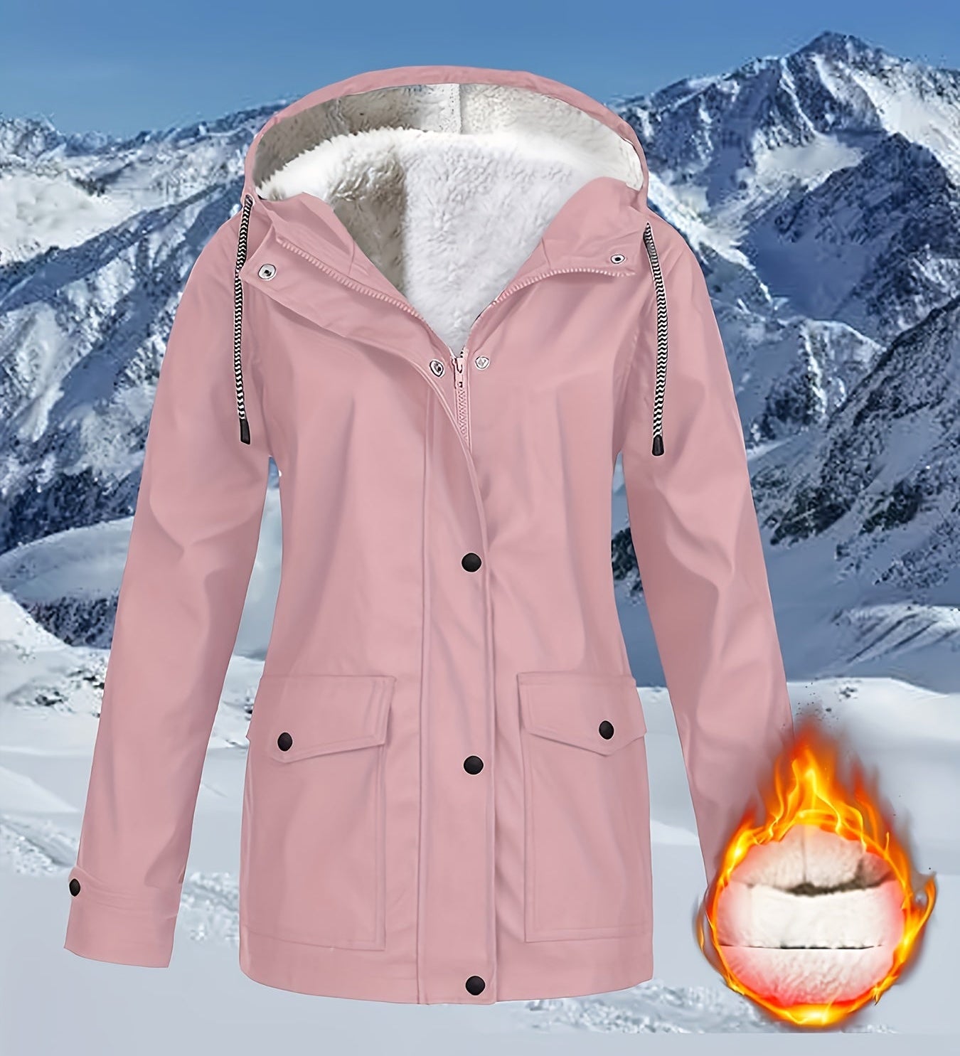 Zara™ | Warm-Lined & Water-Resistant Hooded Parka Jacket
