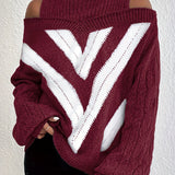 Noa™ | Elegant Off-Shoulder Sweater
