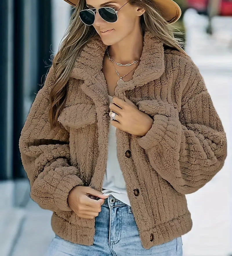 Luna™ | Casual Teddy Jacket