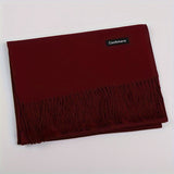 Classic Warm Cashmere Winter Scarf