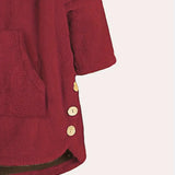 Amona™ | Hooded Plush Coat