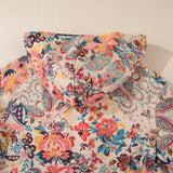Jira™ | Double-Layered Paisley Pattern Jacket