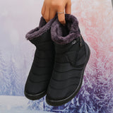 Lucero™ | Quilted Fleece-Lined Zip Winter Boots