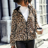 Leopa™ | Hooded Teddy Coat with Zipper