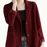Clarabelle™ | Elegant Corduroy Blazer
