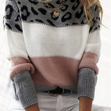 Lela™ | Elegant Leopard Print Sweater