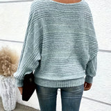 Viola™ | Casual striped relief sweater