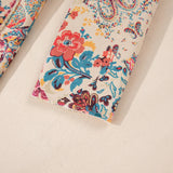 Jira™ | Double-Layered Paisley Pattern Jacket