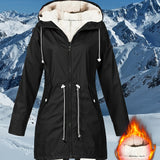 Teresa™ | Warm Fleece-Lined Waterproof Hooded Parka Coat