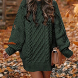 Liana™ | Elegant Cable Knit Sweater