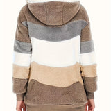 Islae™ | Elegant Faux Fur Hooded Jacket
