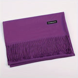 Classic Warm Cashmere Winter Scarf