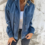 Eliza™ | Casual Cotton Jacket with Hood