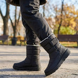 Marcelle™ | Quilted Fleece-Lined Strap Winter Boots