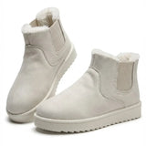 Marisol™ | Fleece-Lined Chelsea Winter Ankle Boots
