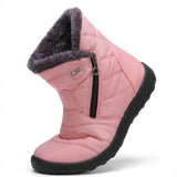 Lucero™ | Quilted Fleece-Lined Zip Winter Boots