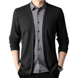 2-in-1 Shirt and Knit Jacket Combo