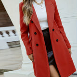 Zoe™ | Flattering & Polished Tailored Double-Breasted Coat