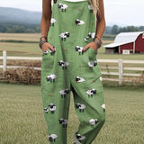 Ella™ | Playful Earthy Jumpsuit