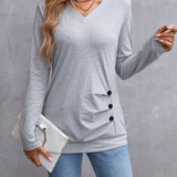 Louisa™ | Elegant Long Sleeve T-shirt