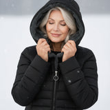 Grazia™ | Hooded fleece-lined puffer coat