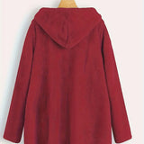 Amona™ | Hooded Plush Coat