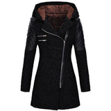 Rosemary™ | Asymmetrical Zipper Coat