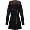 Black (with velvet hood)