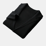 Cashmere Coat Featuring Bacchus-Inspired Buttons