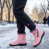 Lucero™ | Quilted Fleece-Lined Zip Winter Boots