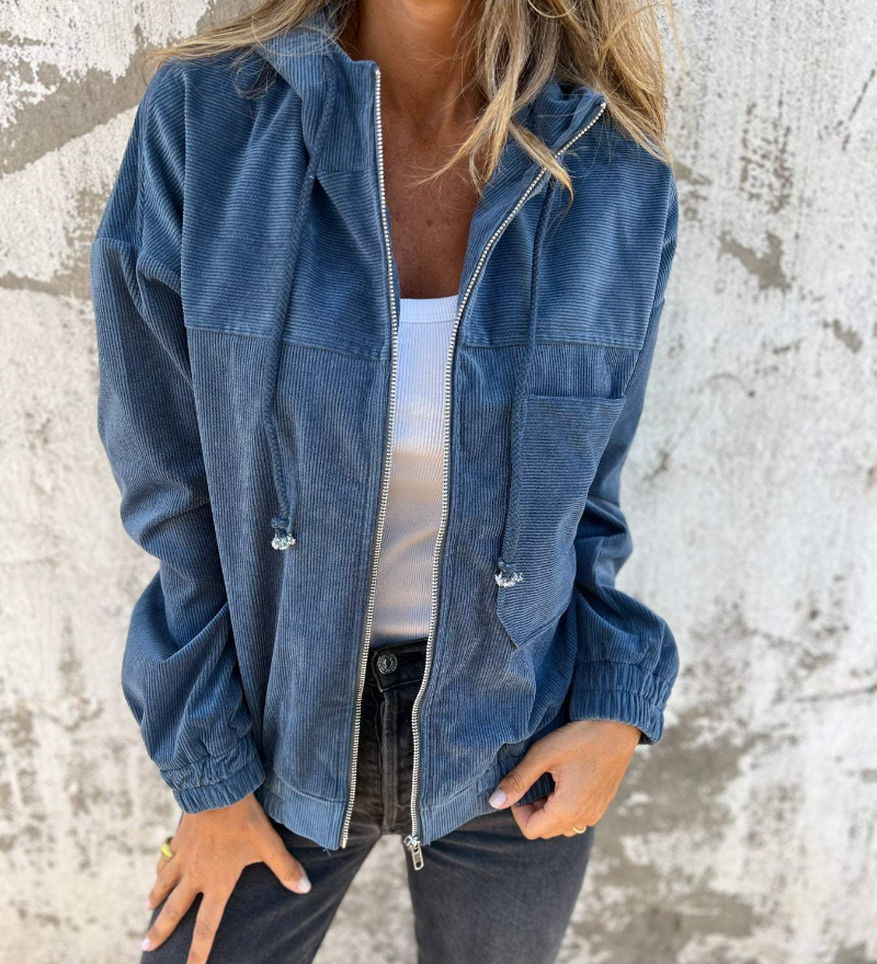 Ella™ | Elegant Corduroy Jacket