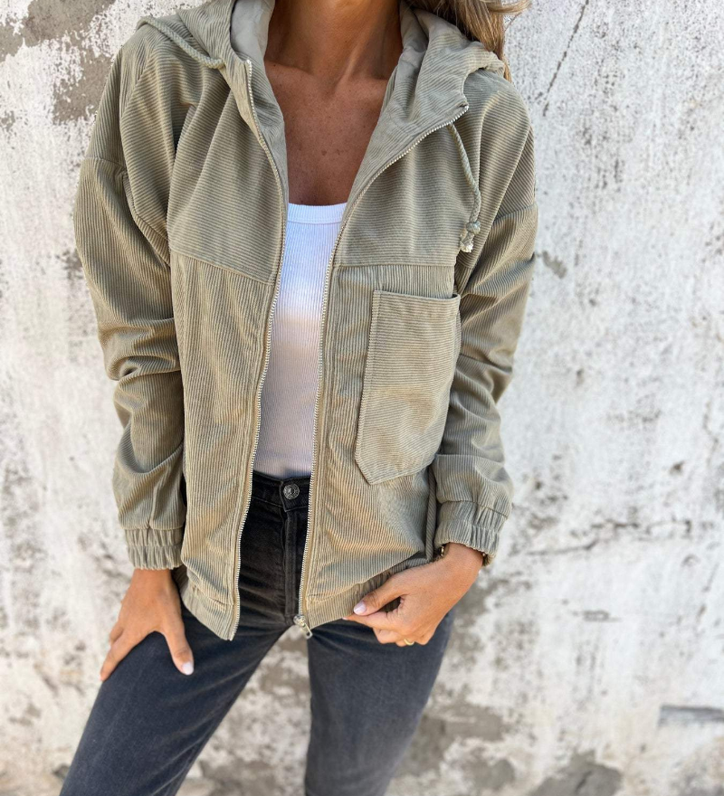 Ella™ | Elegant Corduroy Jacket