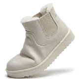 Marisol™ | Fleece-Lined Chelsea Winter Ankle Boots