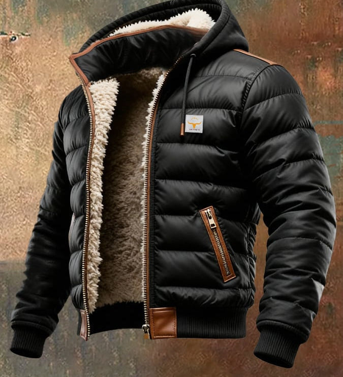 Chic Fleece-Lined Coat