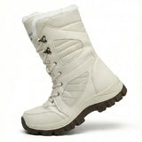 Corisande™ | Plush-lined lug-sole lace-up snow boots