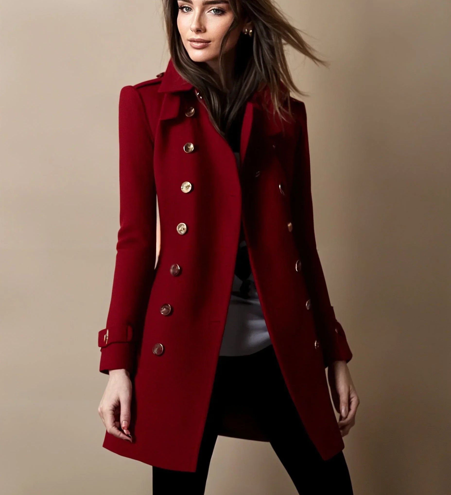 Kasmi™ | Elegance Coat in Wool