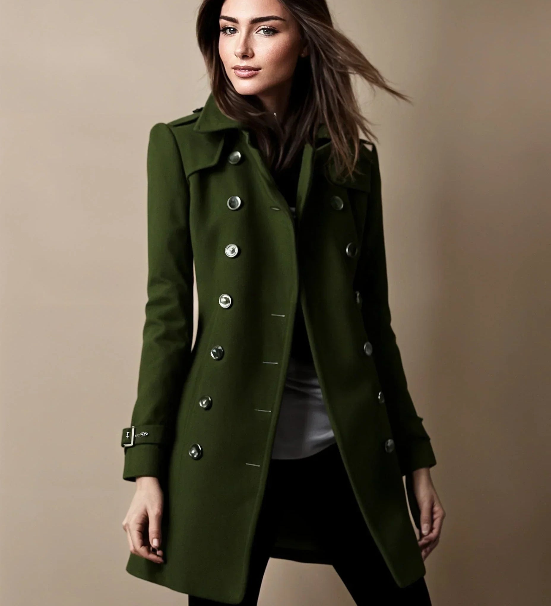 Kasmi™ | Elegance Coat in Wool