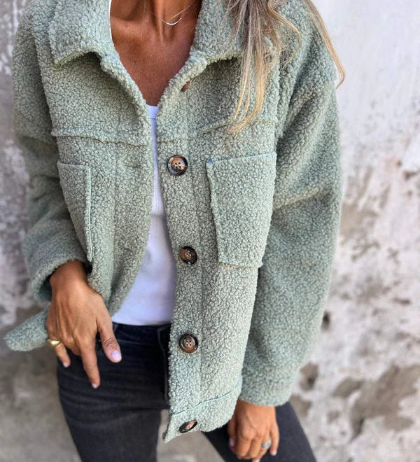 Zoe™ | Elegant Wool Coat - Comfort and Style