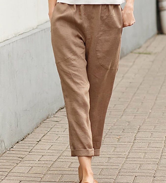 Quinn™ | Elegant Casual Cotton Pants
