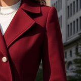 Suzette™ | Double-Breasted Fit-and-Flare Coat