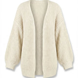 Katya™ | Chunky Knit Oversized Open Cardigan