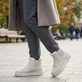 Marisol™ | Fleece-Lined Chelsea Winter Ankle Boots