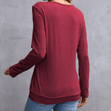 Louisa™ | Elegant Long Sleeve T-shirt