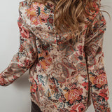 Jira™ | Double-Layered Paisley Pattern Jacket