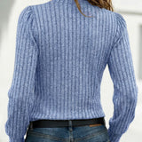 Avery™ | ribbed knit sweater top