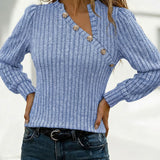Avery™ | ribbed knit sweater top